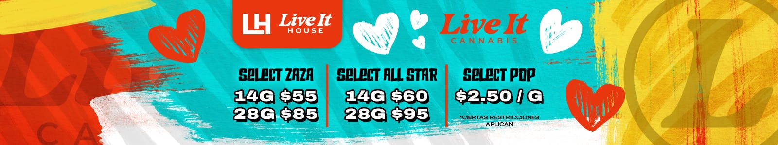 Live It House listing banner