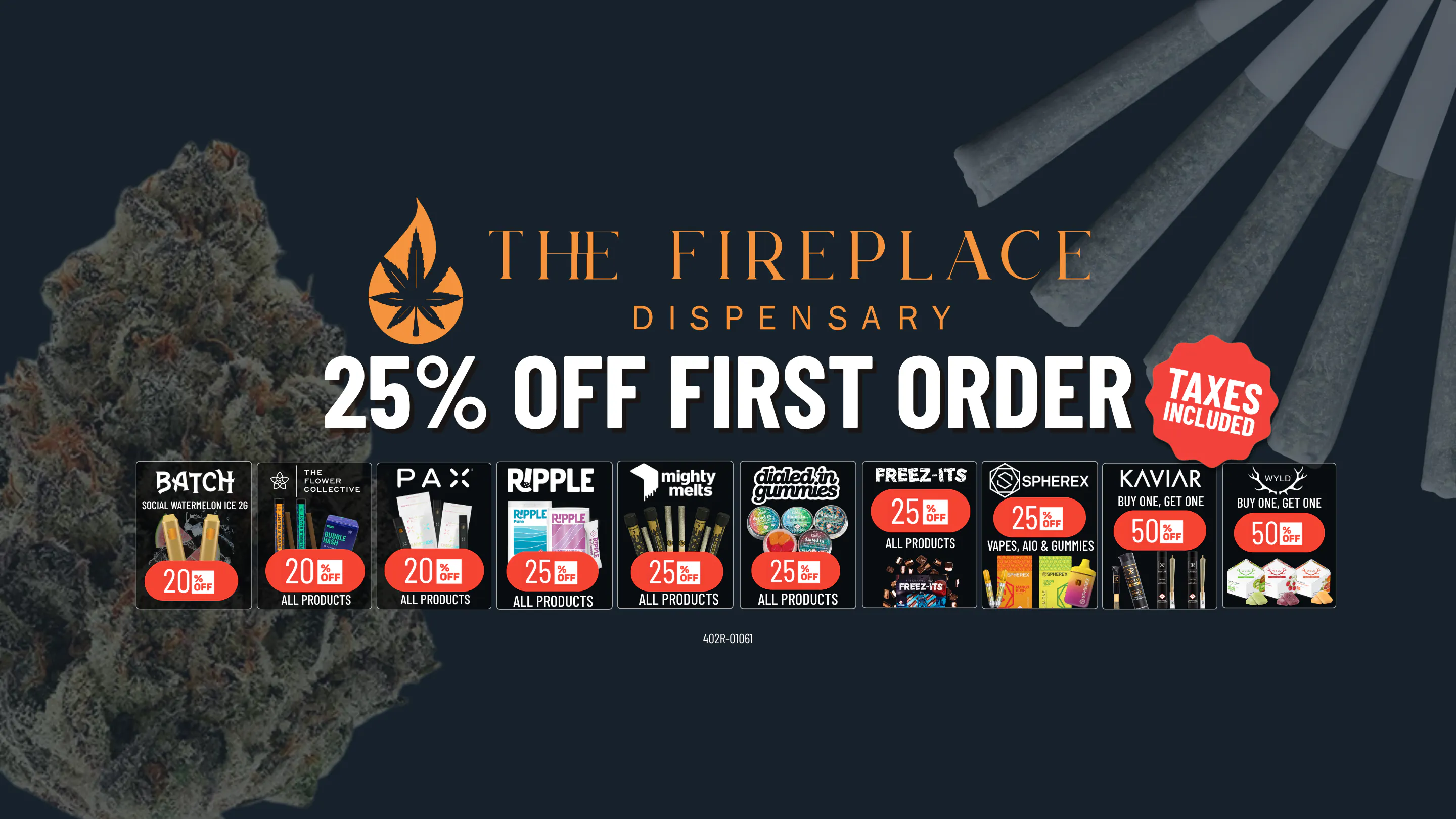 The Fireplace listing banner