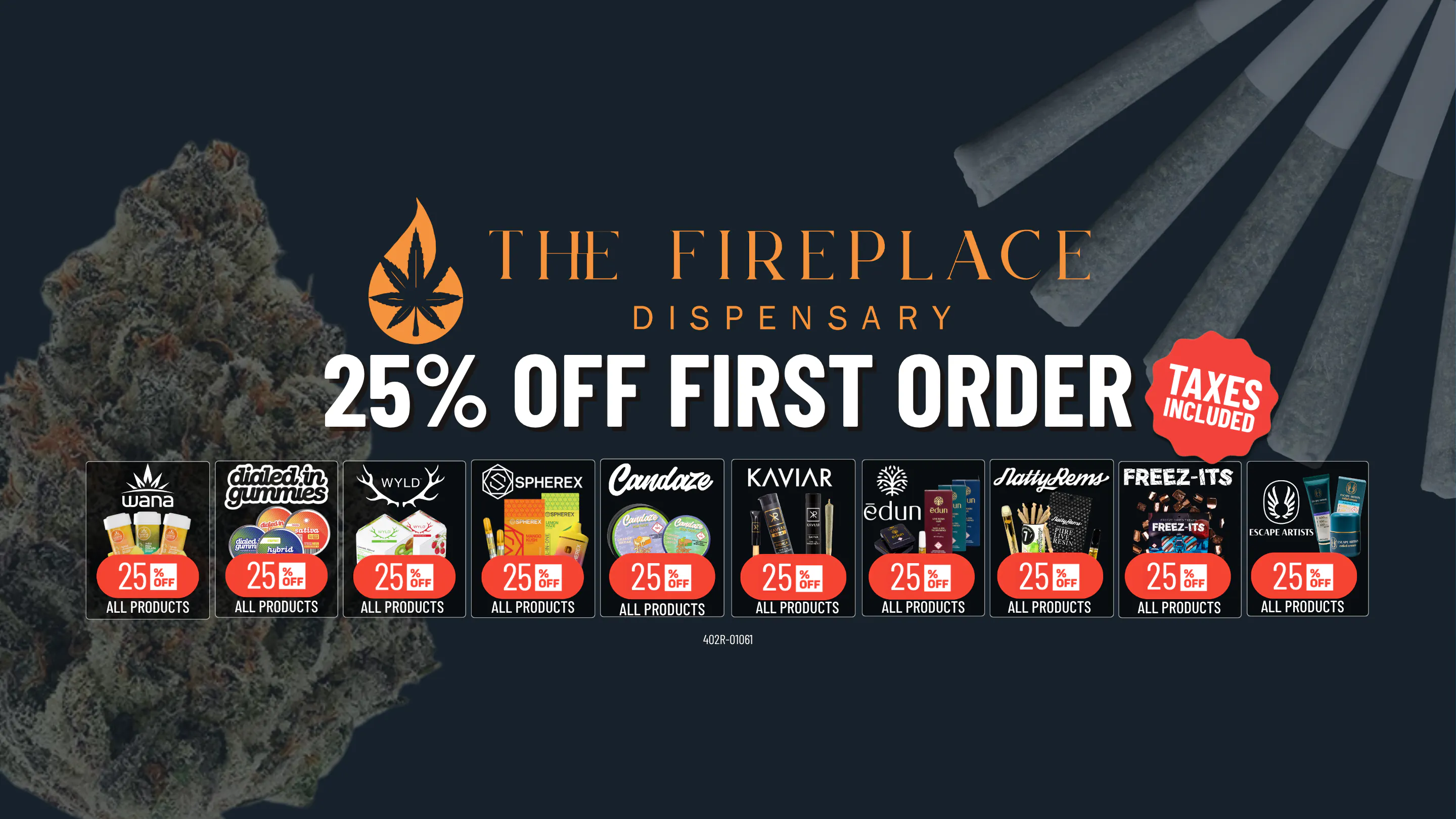 The Fireplace listing banner
