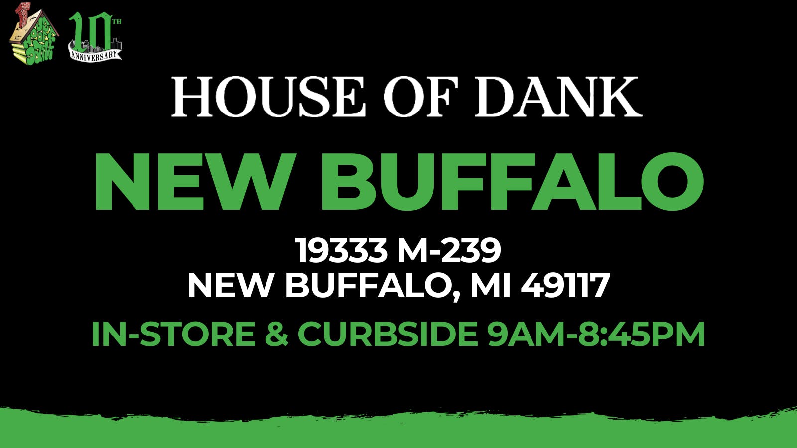 HOUSE OF DANK NEW BUFFALO REC listing banner