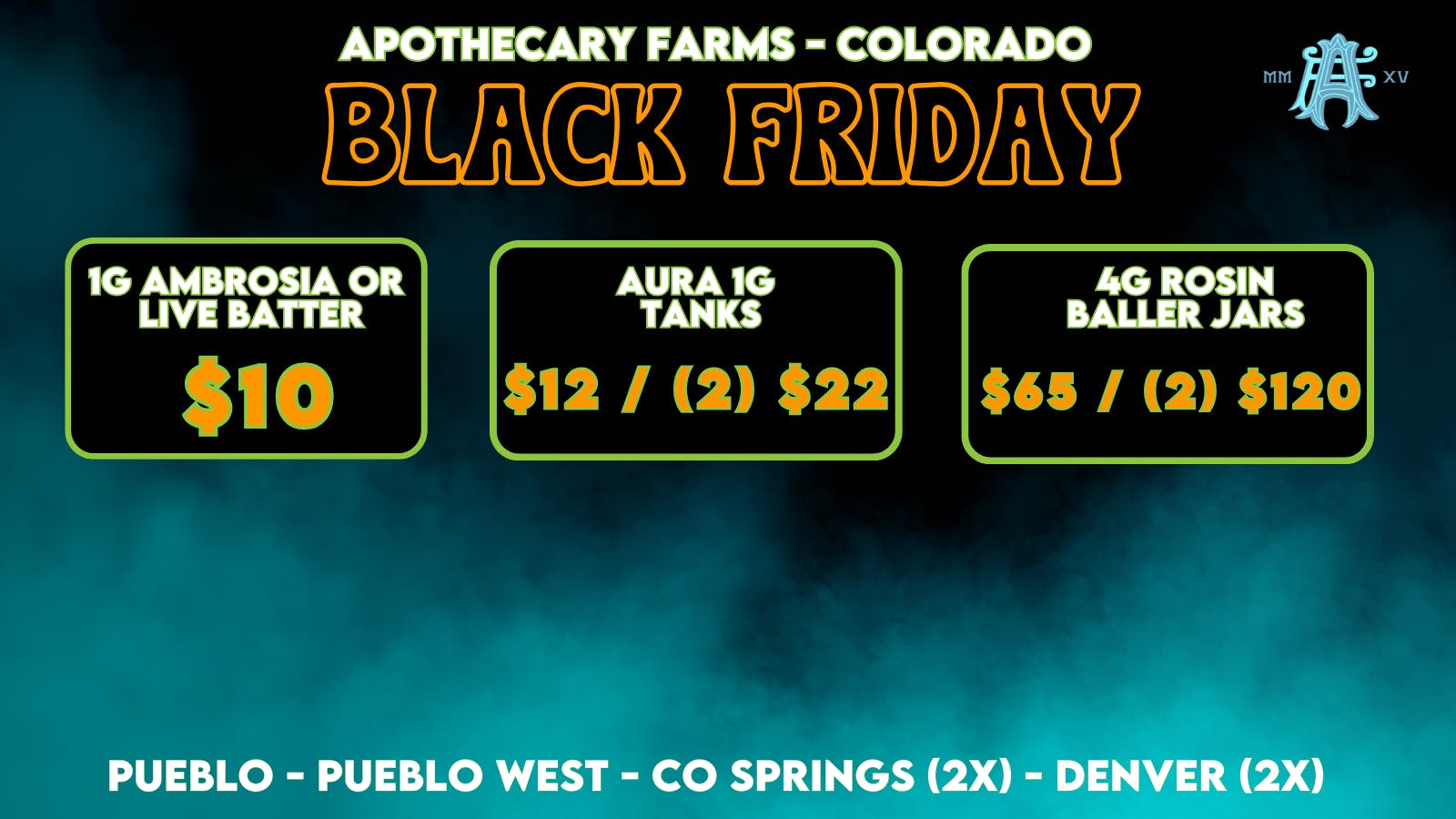 Apothecary Farms Delta REC listing banner