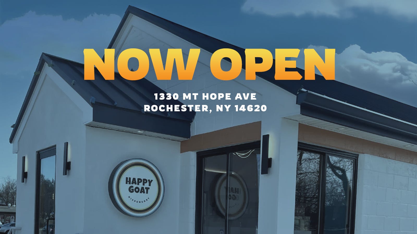 Happy Goat Dispensary : Rochester NY listing banner