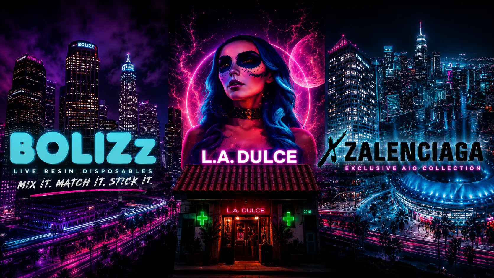L.A. DULCE listing banner