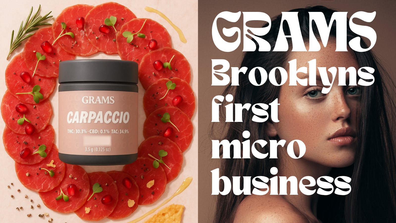 Grams Cannabis listing banner