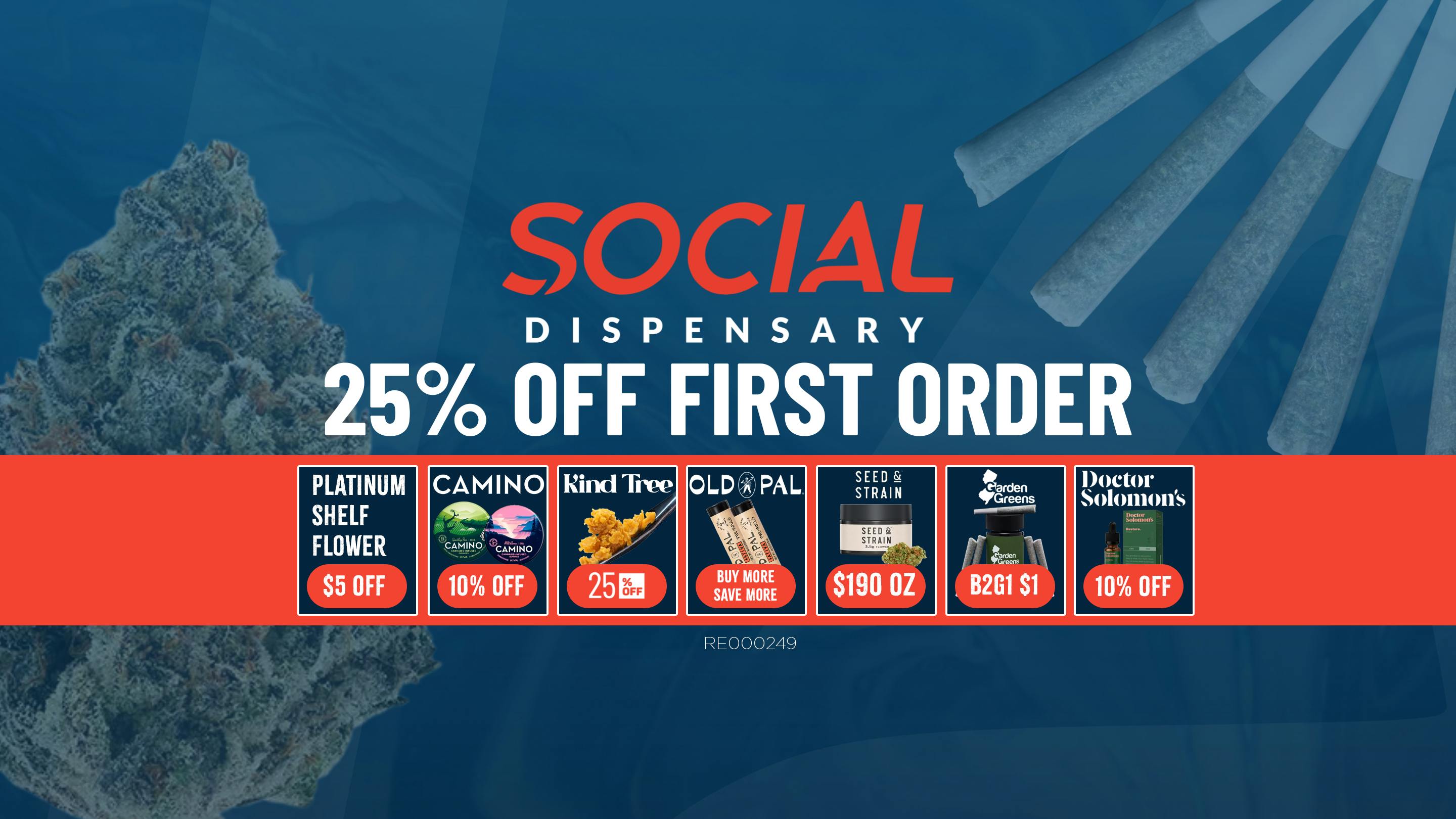 Social Dispensary - Bridgeton listing banner