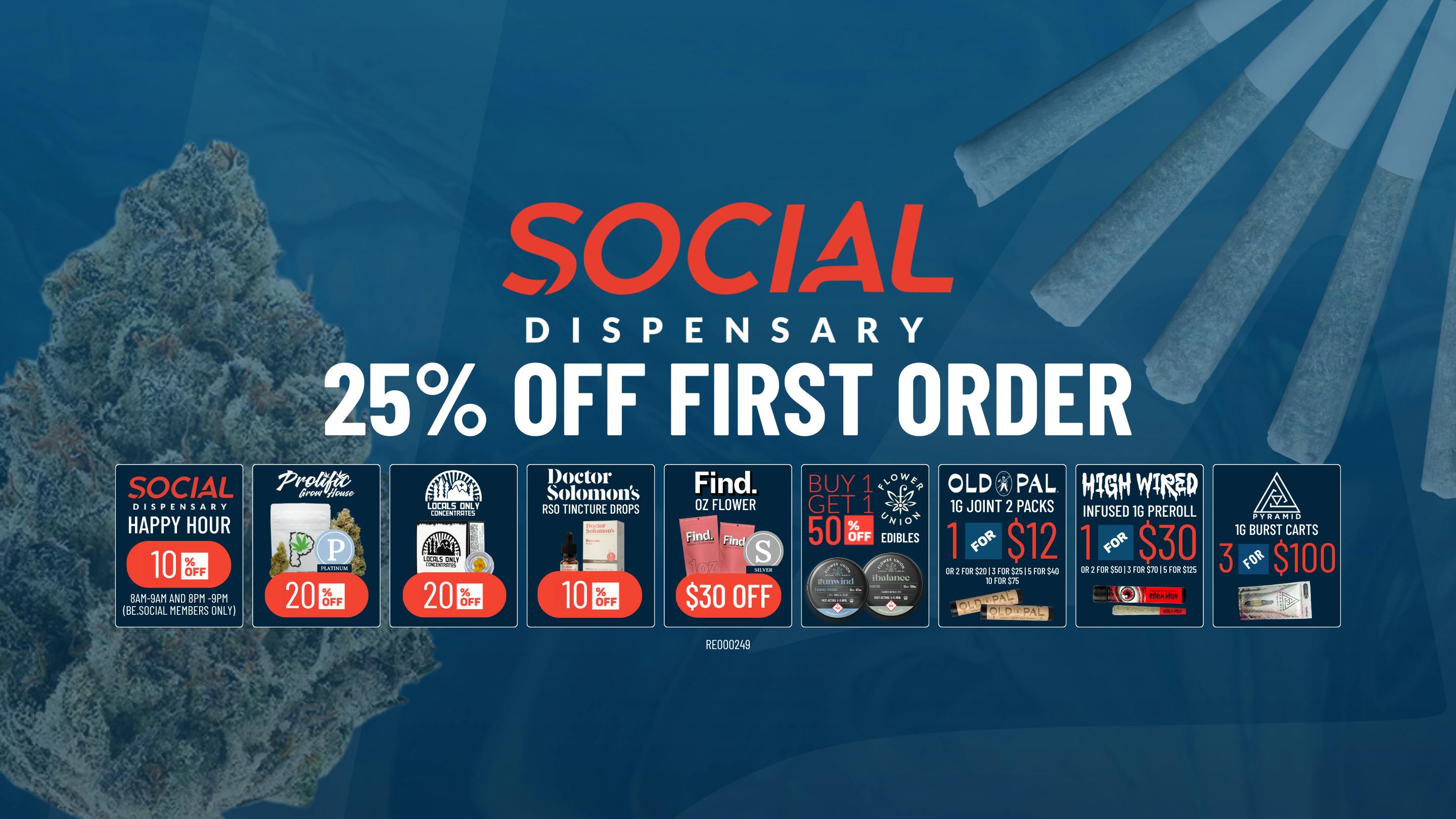 Social Dispensary - Bridgeton listing banner