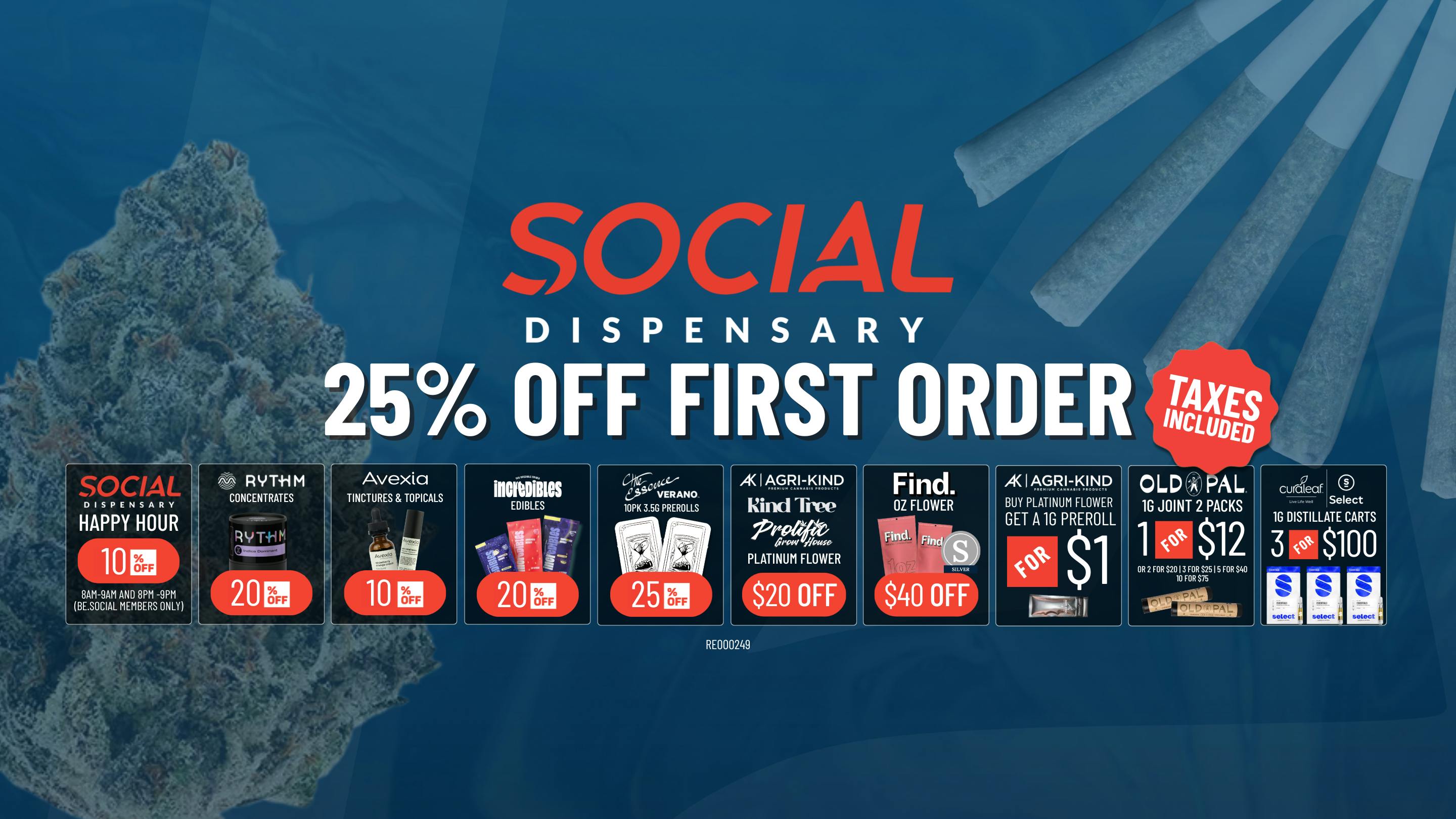 Social Dispensary - Bridgeton listing banner