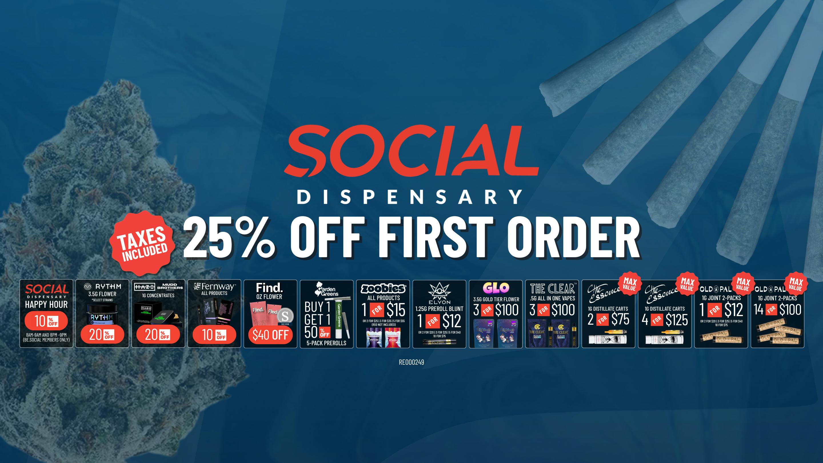 Social Dispensary - Bridgeton listing banner