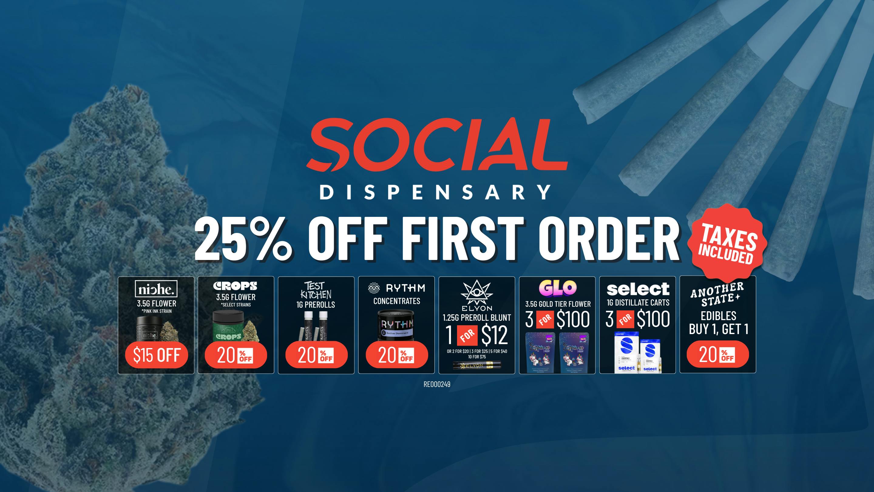 Social Dispensary - Bridgeton listing banner