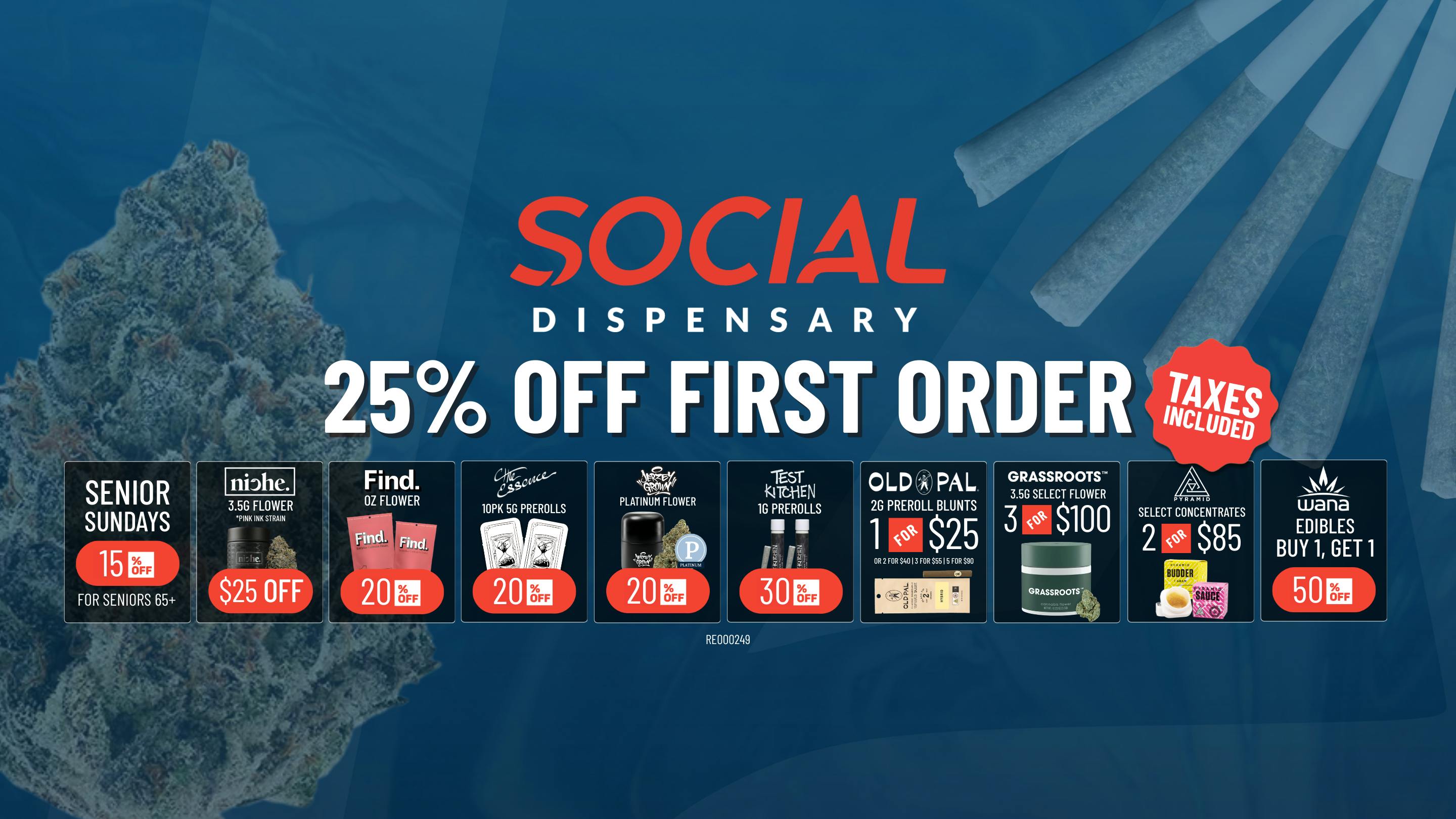 Social Dispensary - Bridgeton listing banner