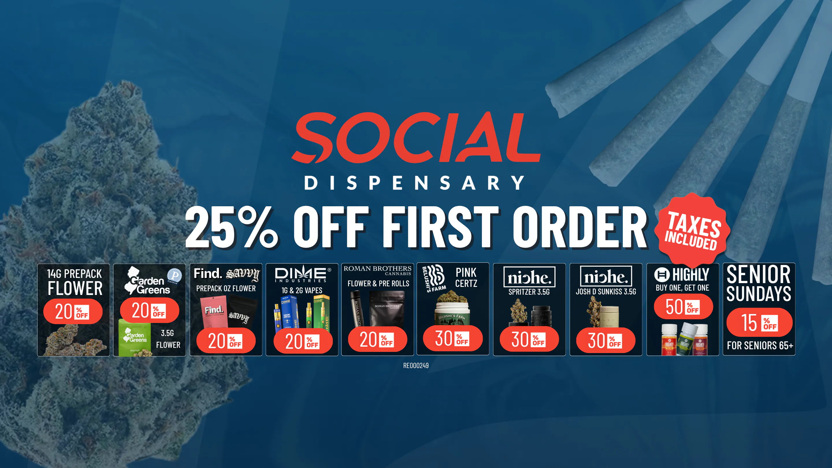 Social Dispensary - Bridgeton listing banner