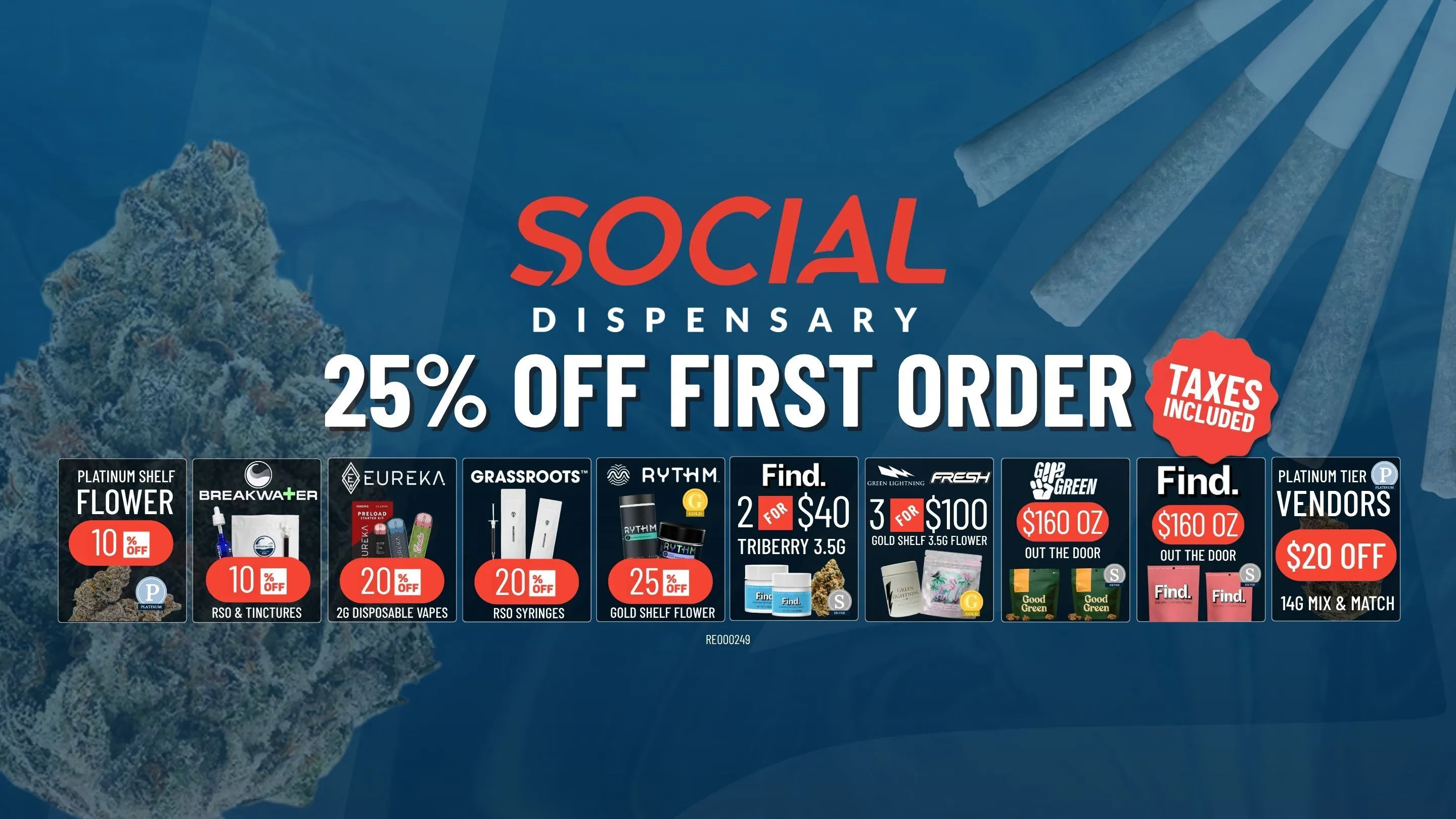 Social Dispensary - Bridgeton listing banner