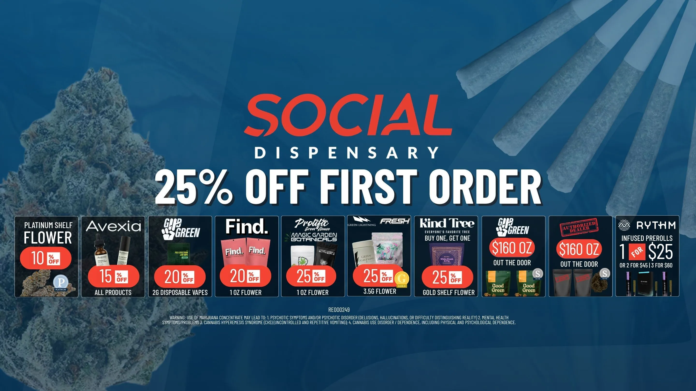 Social Dispensary - Bridgeton listing banner