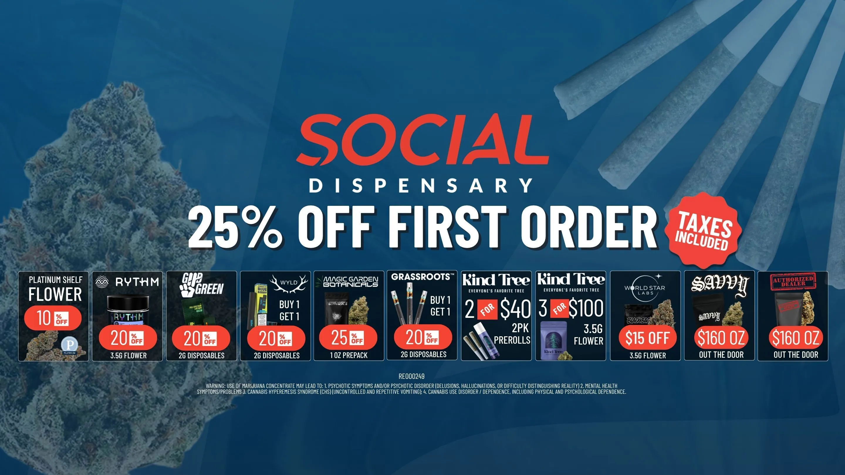 Social Dispensary - Bridgeton listing banner