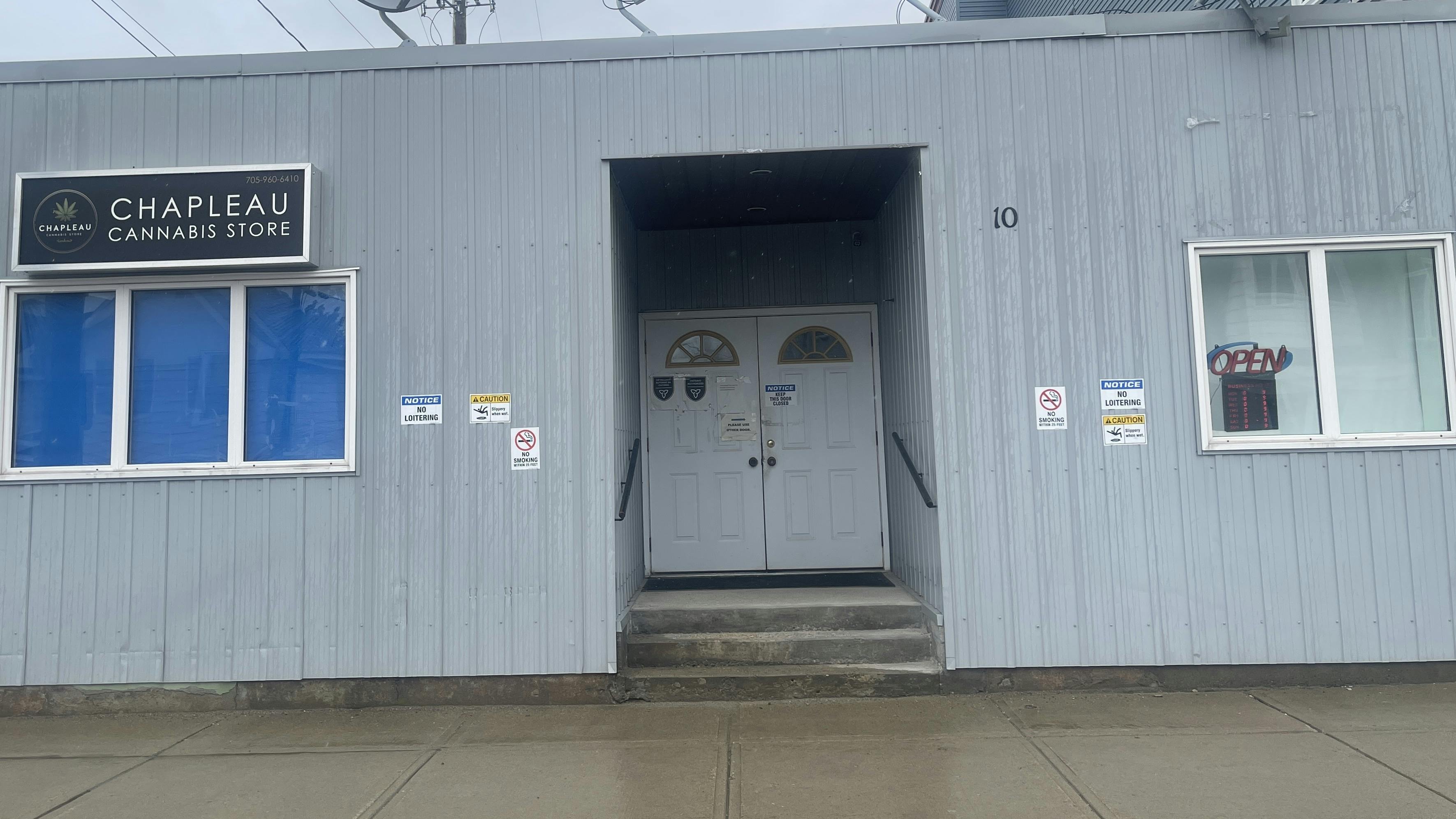 Chapleau Cannabis Store listing banner