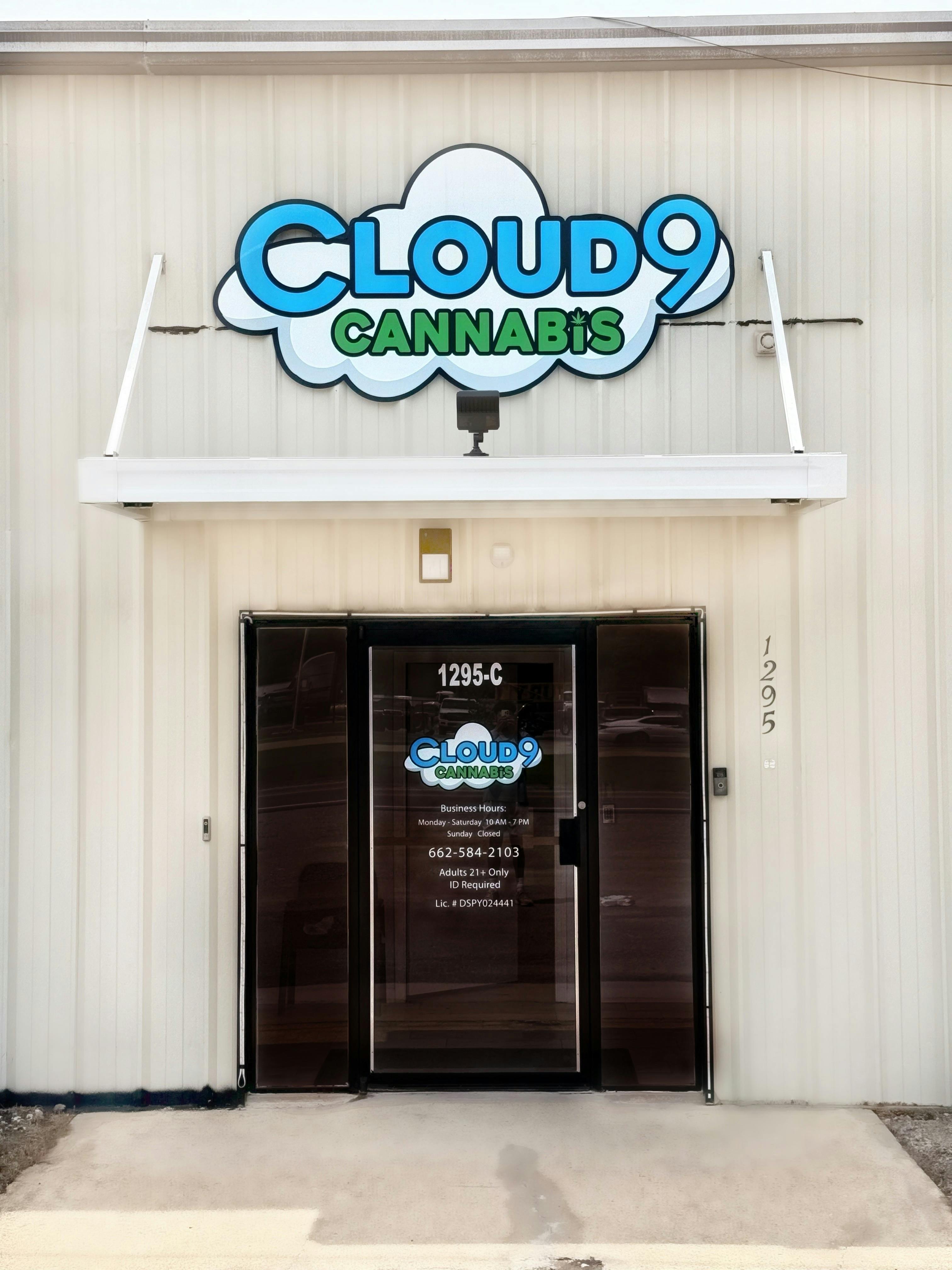 Cloud 9 Cannabis listing banner