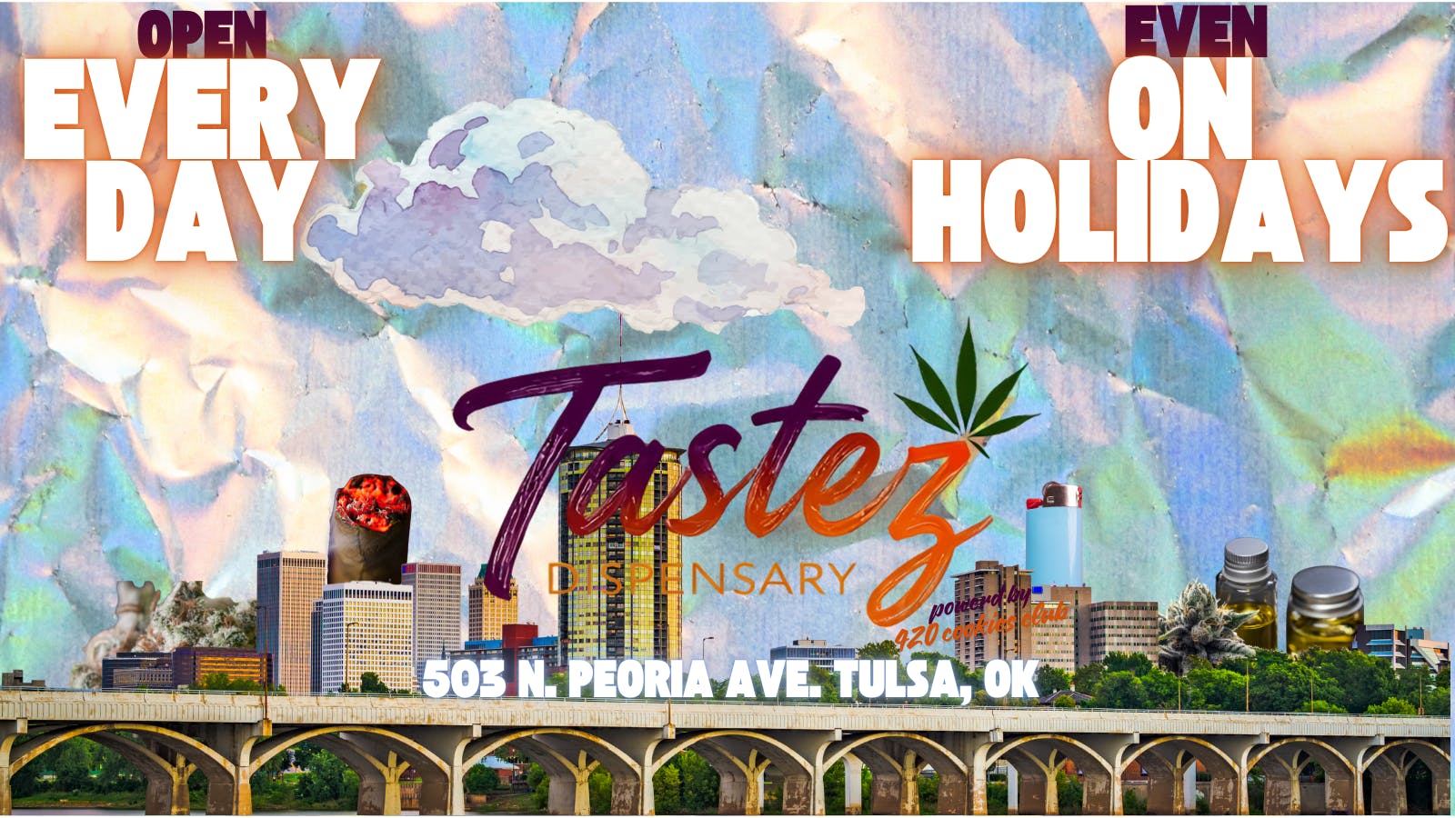 420 Cookies Club listing banner