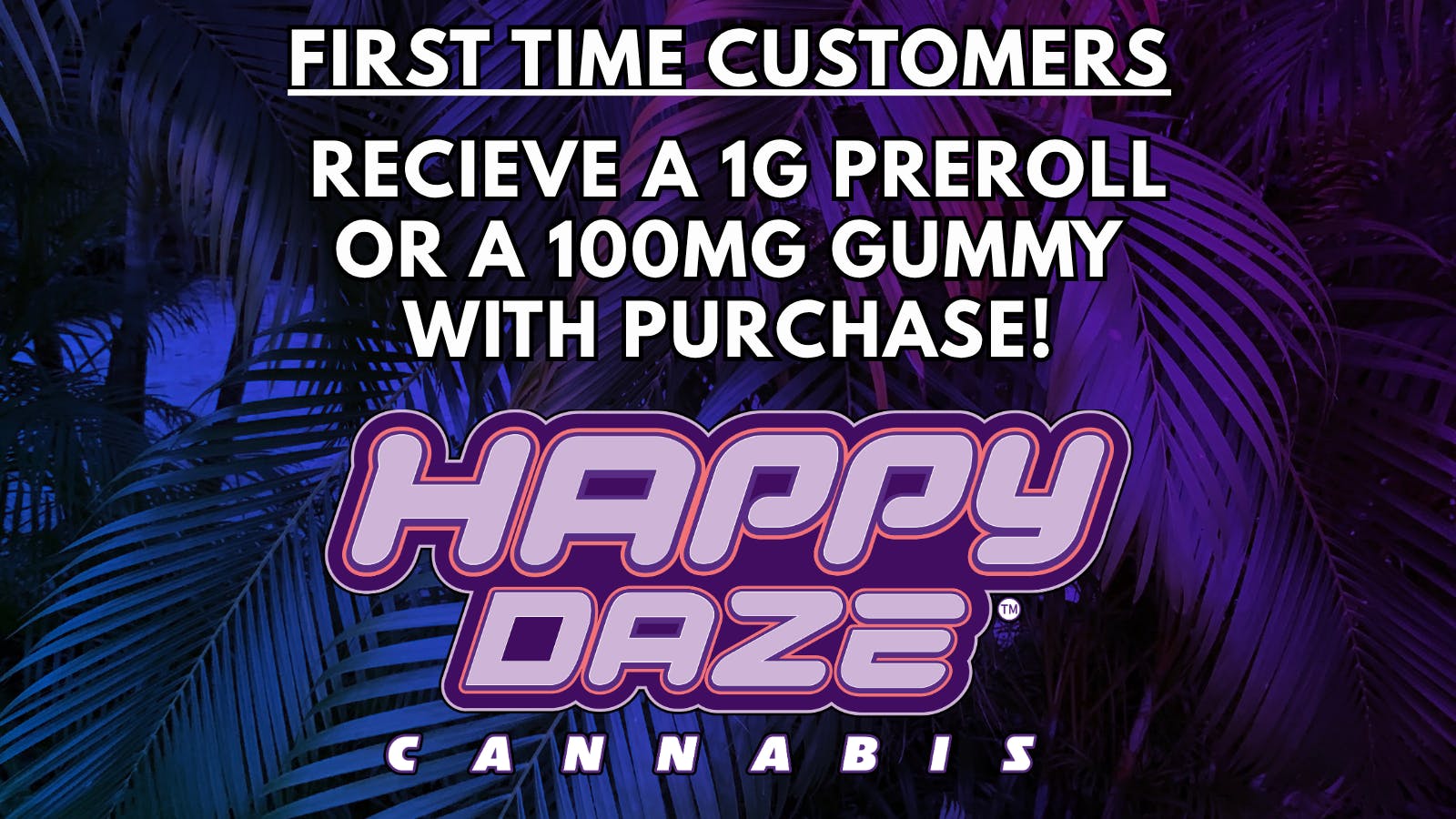 Happy Daze listing banner