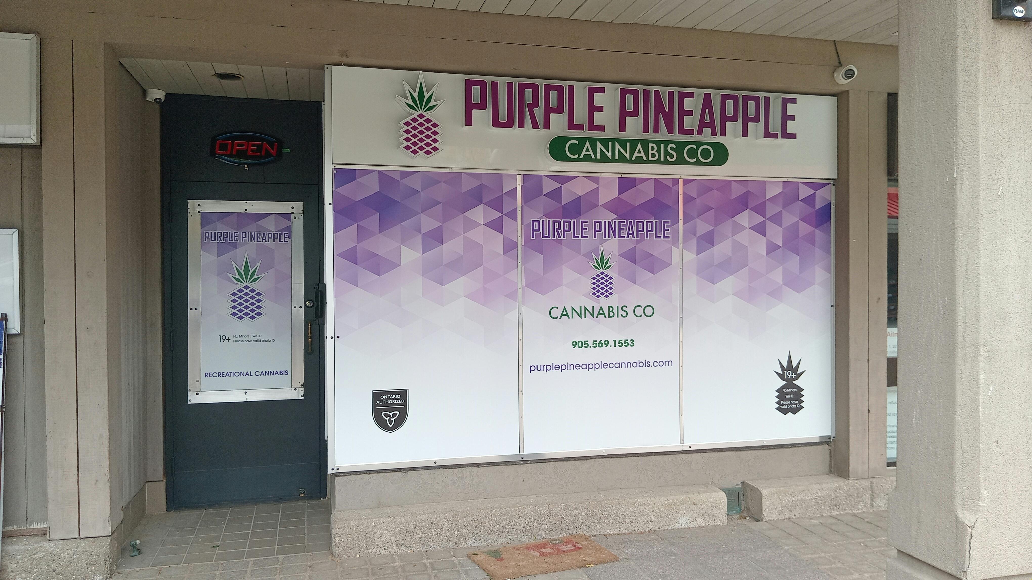 Purple Pineapple Cannabis Co - Mississauga listing banner