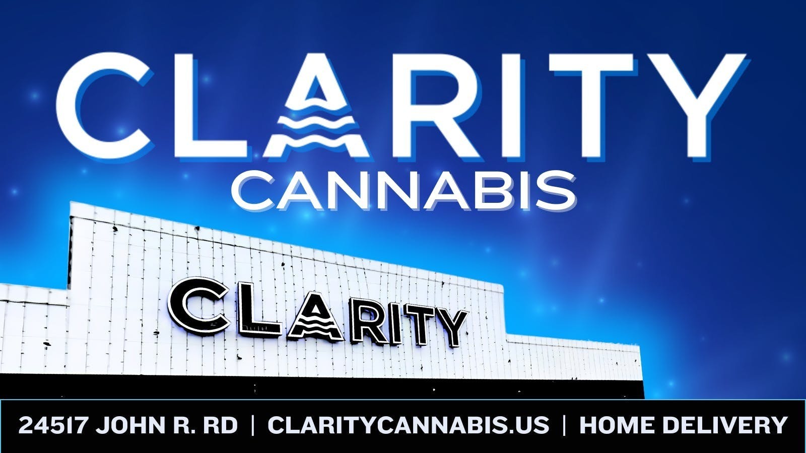 CLARITY Cannabis - Hazel Park listing banner