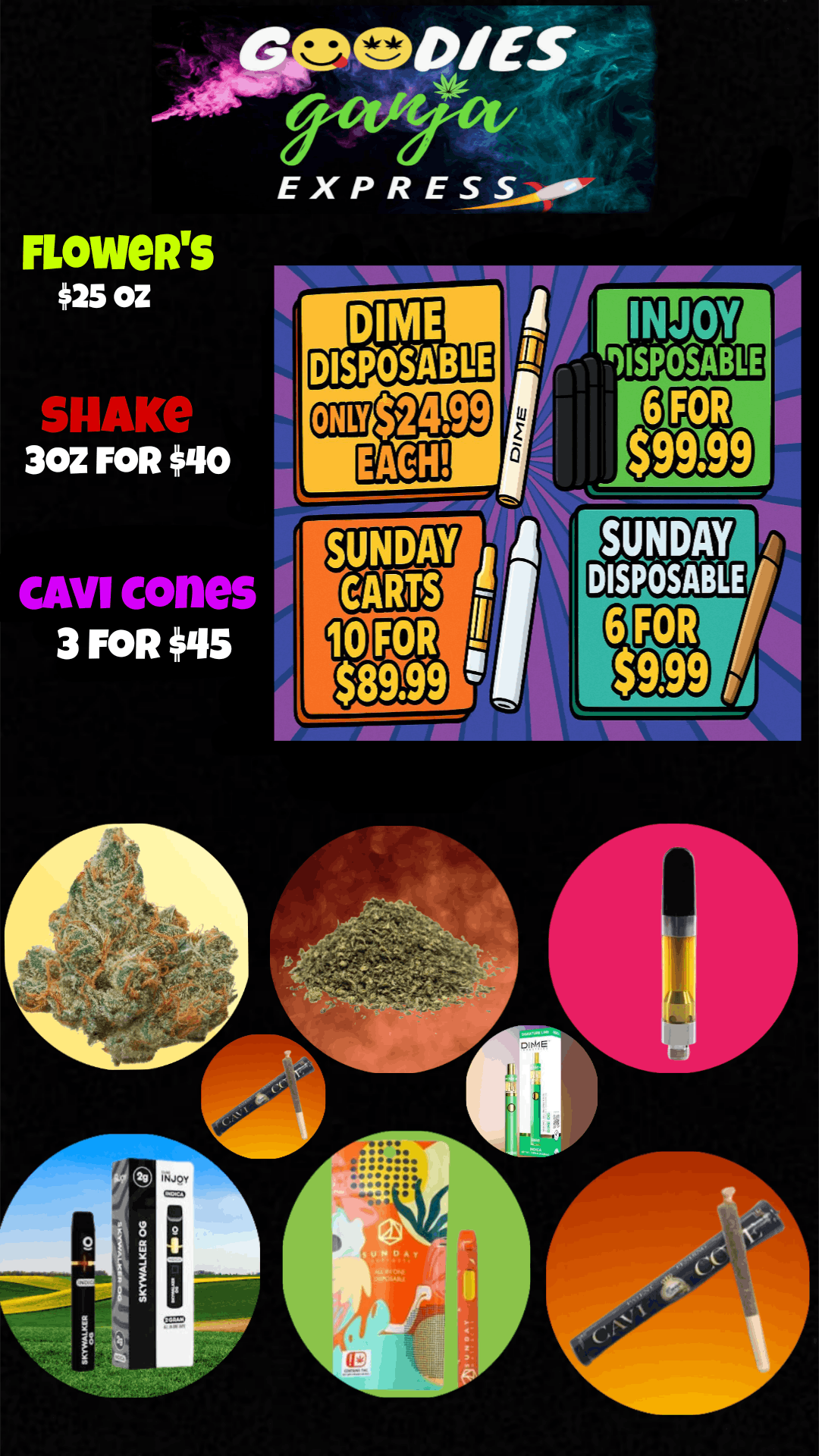 Goodies Ganja Express-Edmond listing banner
