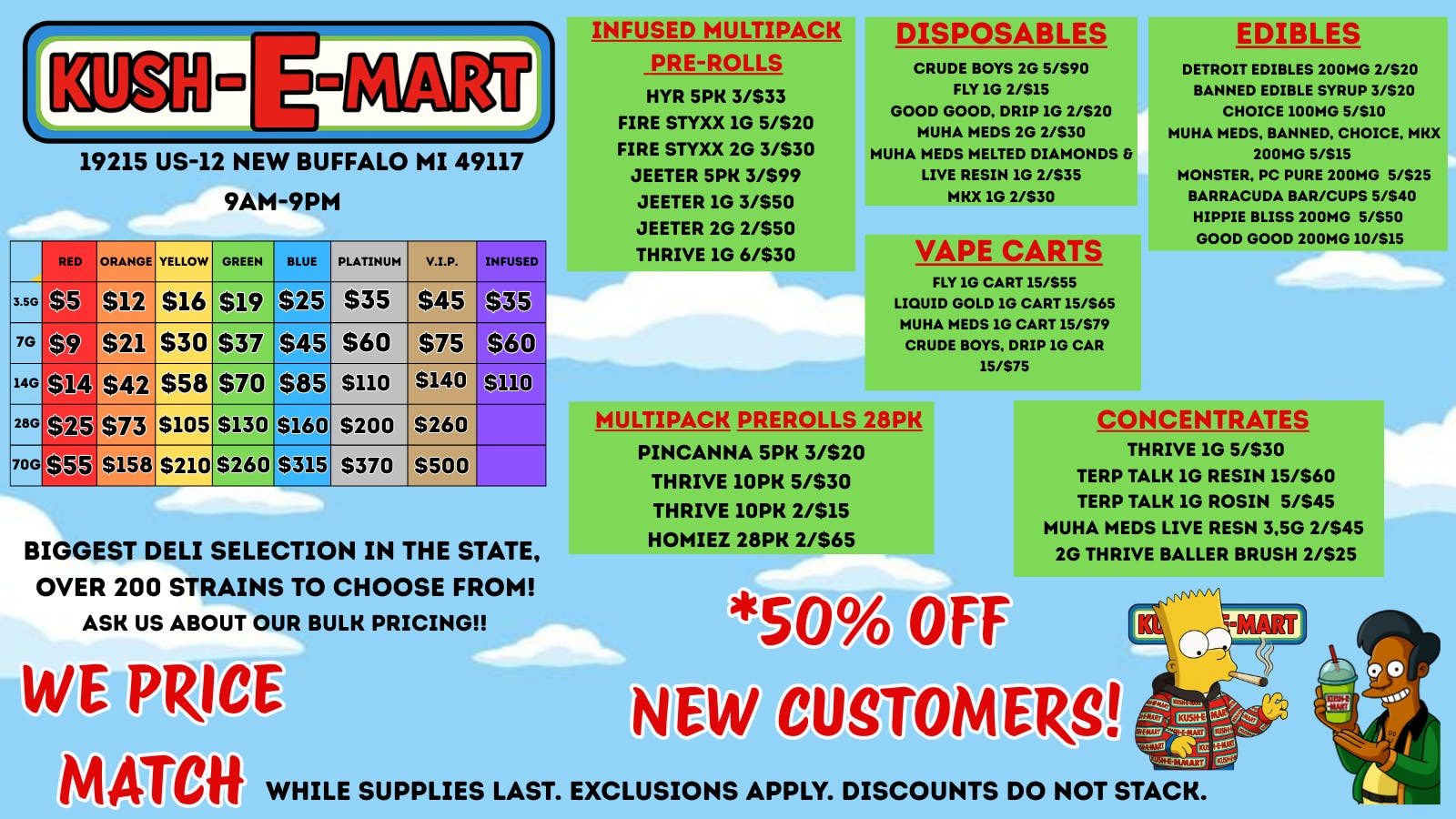 Kush E Mart listing banner
