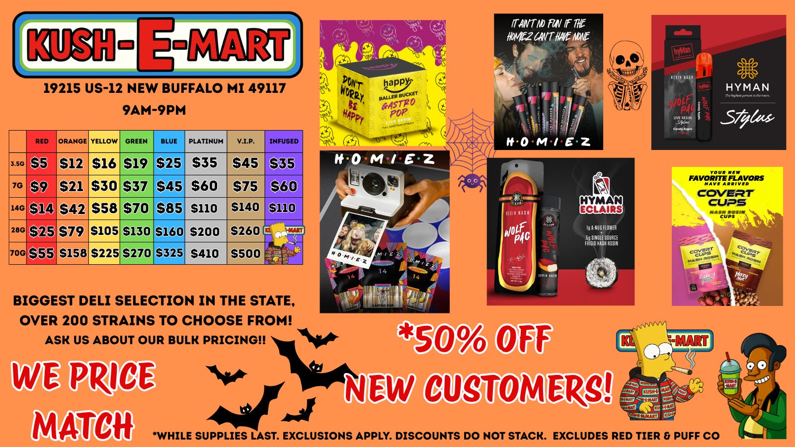 Kush E Mart listing banner