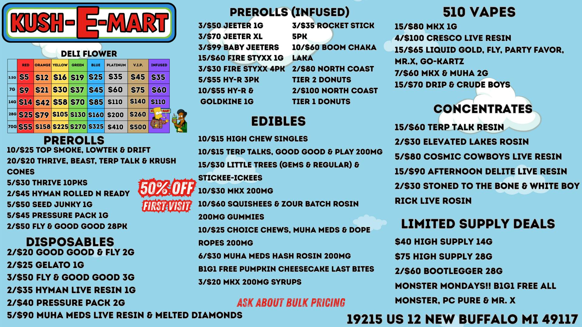 Kush E Mart listing banner