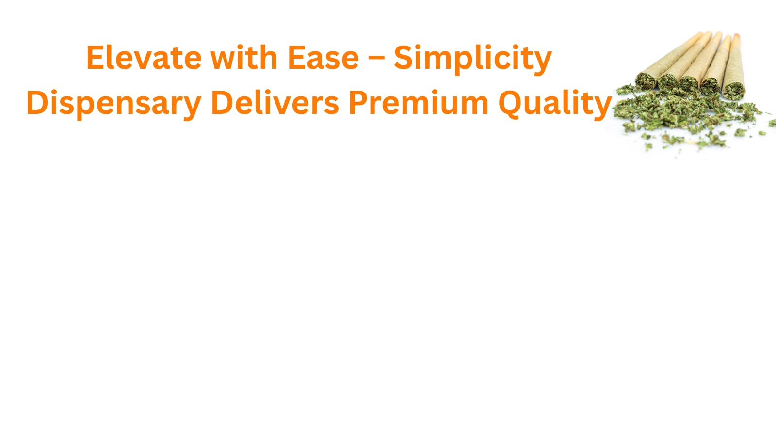 Simplicity Dispensary listing banner