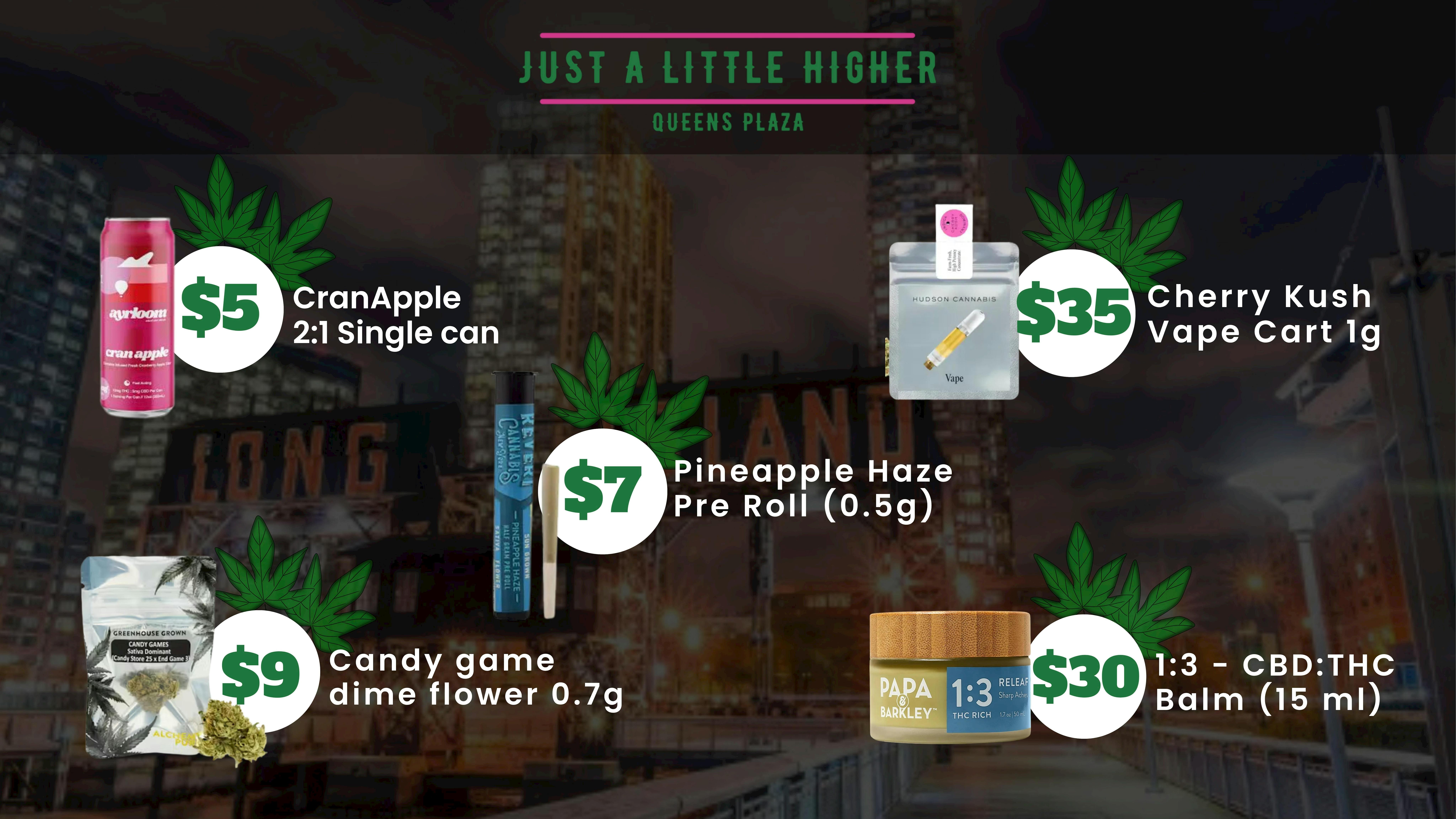 Just A Little Higher - Queens Plaza listing banner