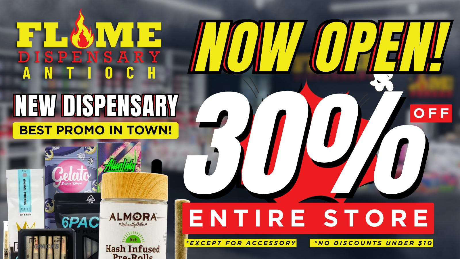 Flame - Antioch listing banner