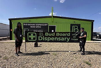 Bud Board Dispensary Hobbs listing banner