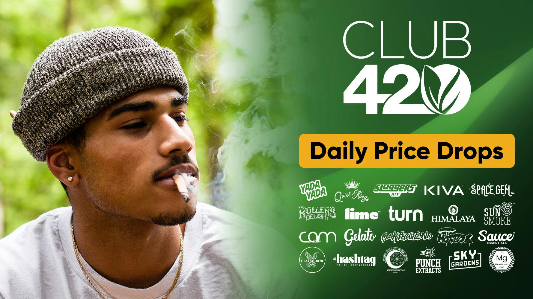 CLUB420 - Davis listing banner