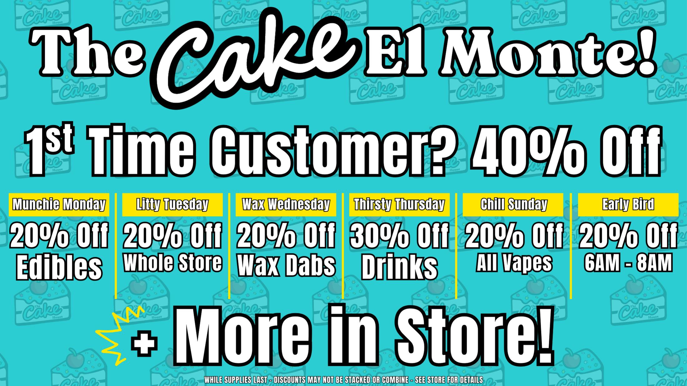 The Cake House - El Monte *NOW OPEN* listing banner