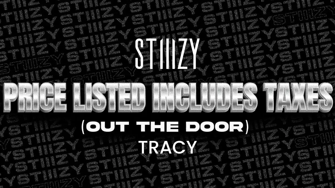 STIIIZY Tracy listing banner