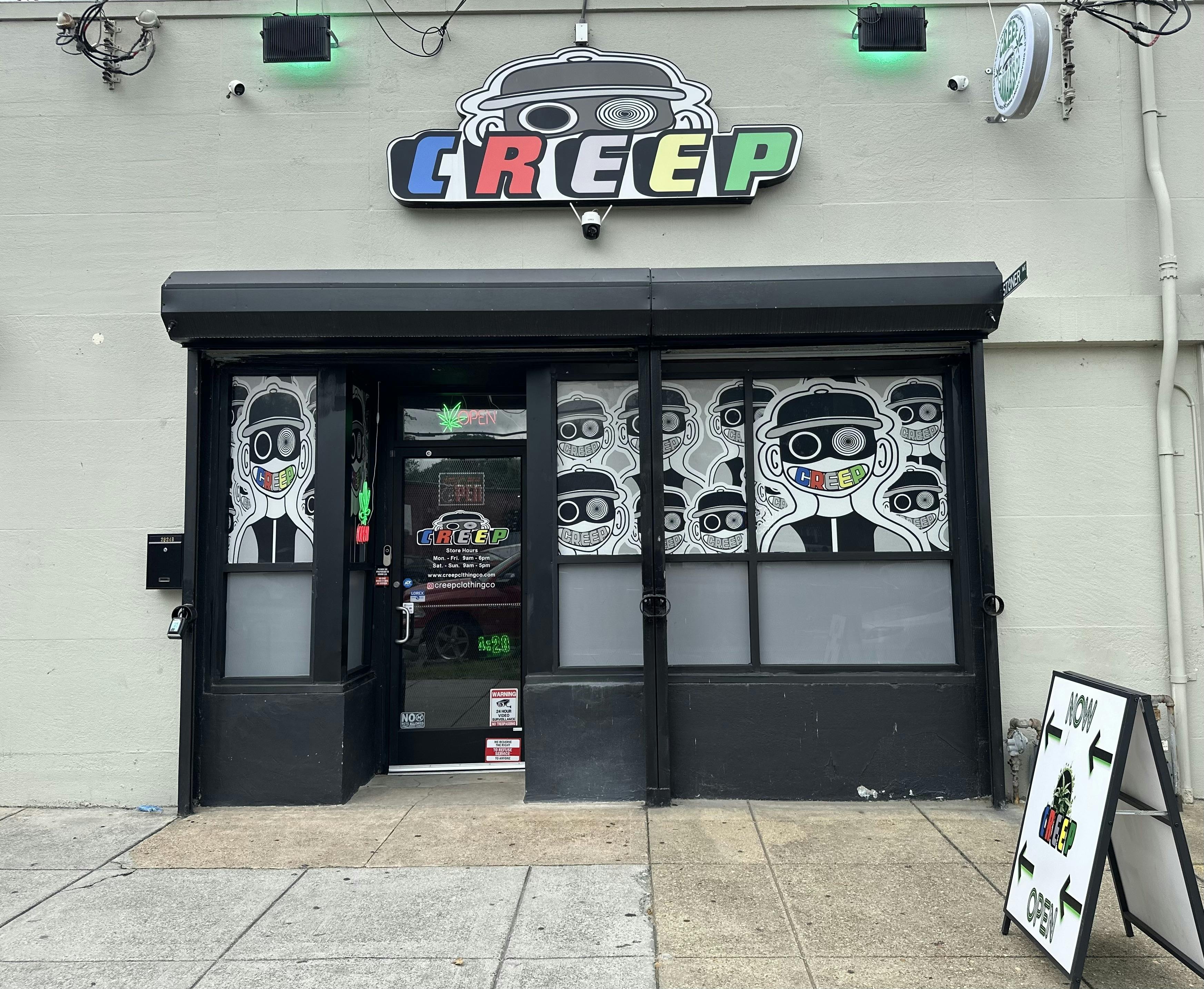 CREEP listing banner