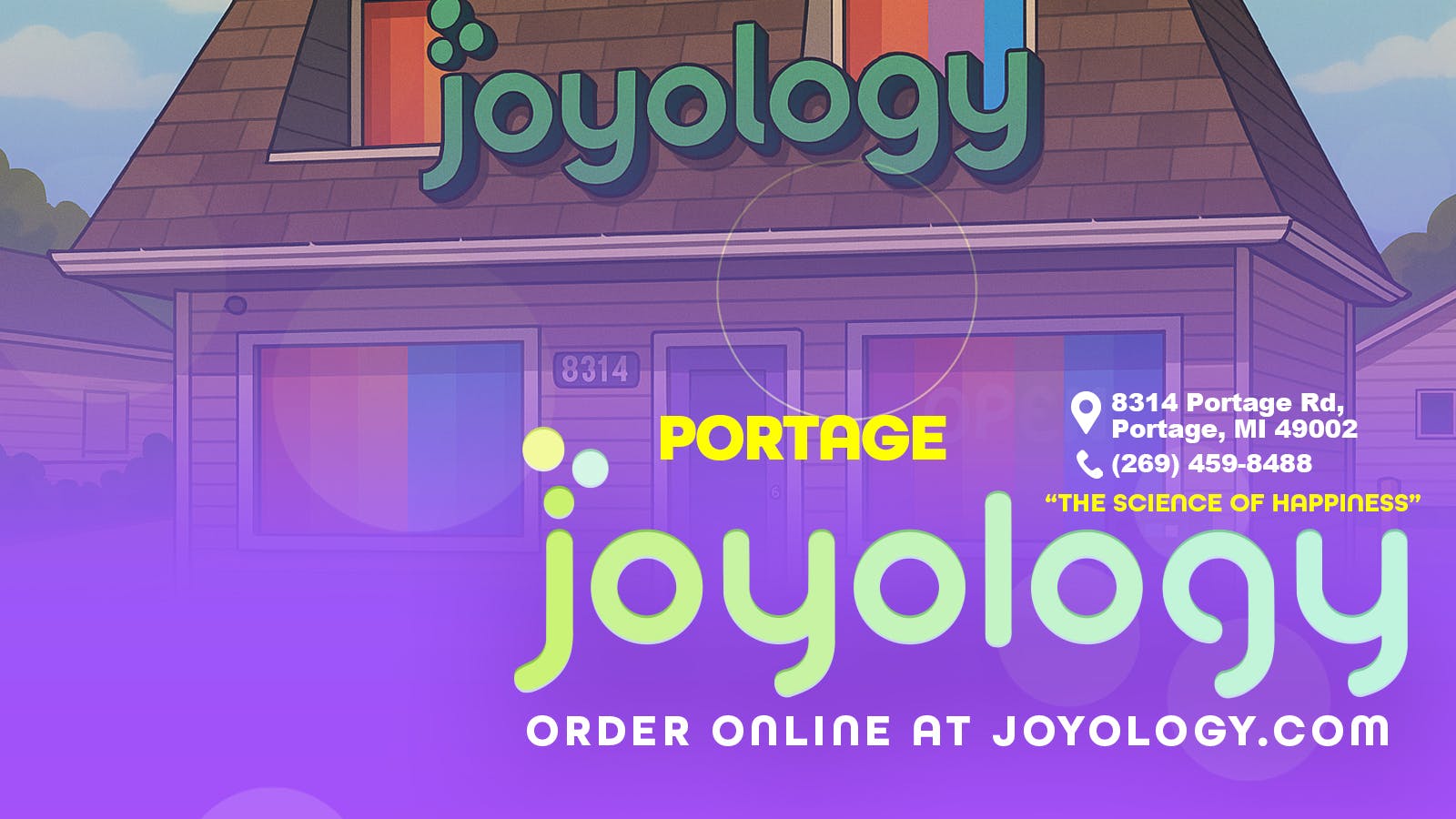 Joyology Portage - Now Open listing banner