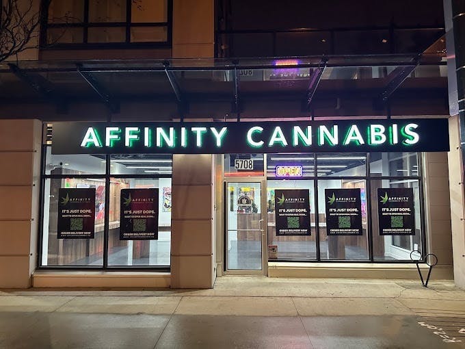 Affinity Cannabis Store - Lonsdale listing banner
