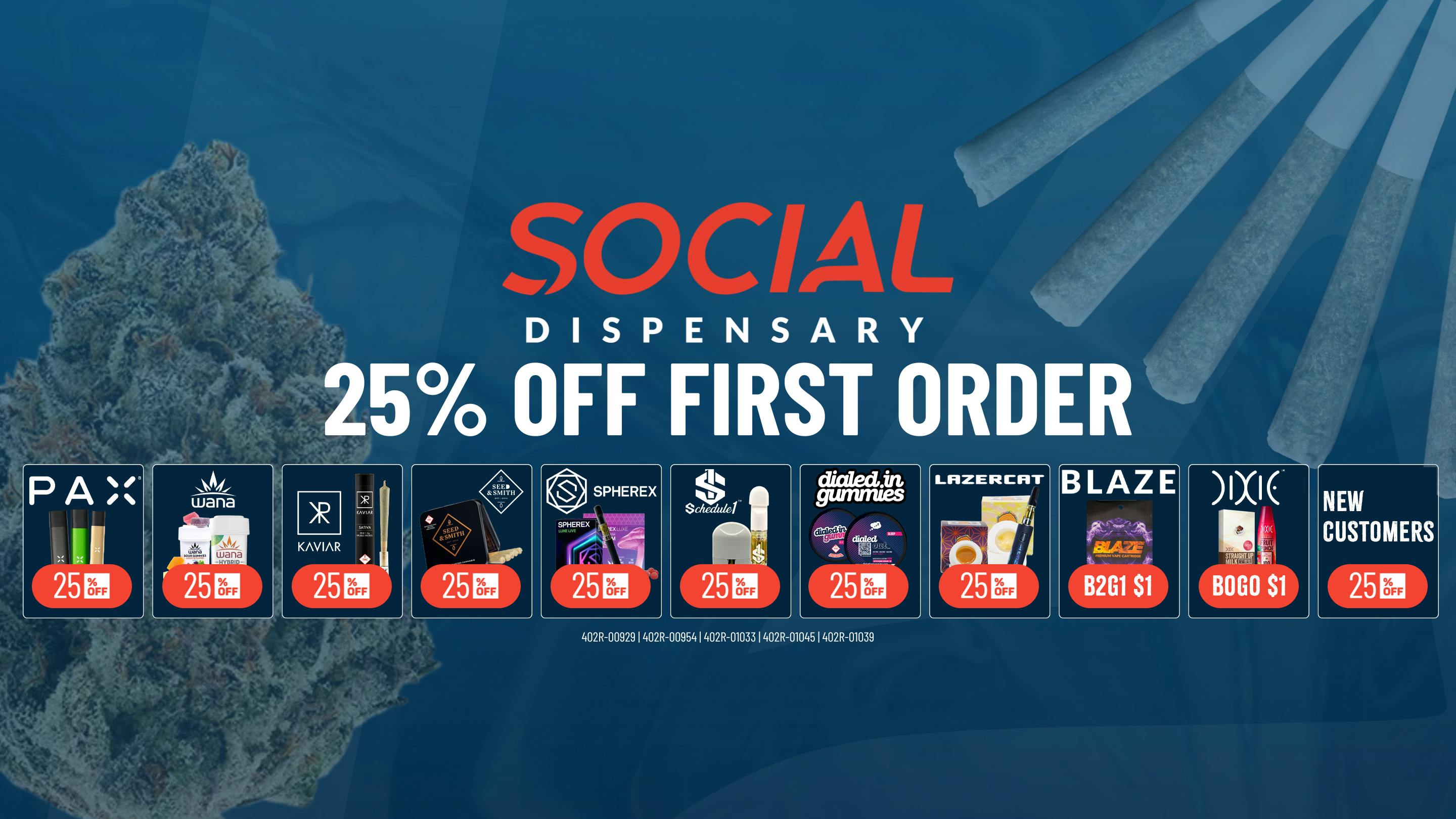 Social Cannabis Dispensary Reunion listing banner