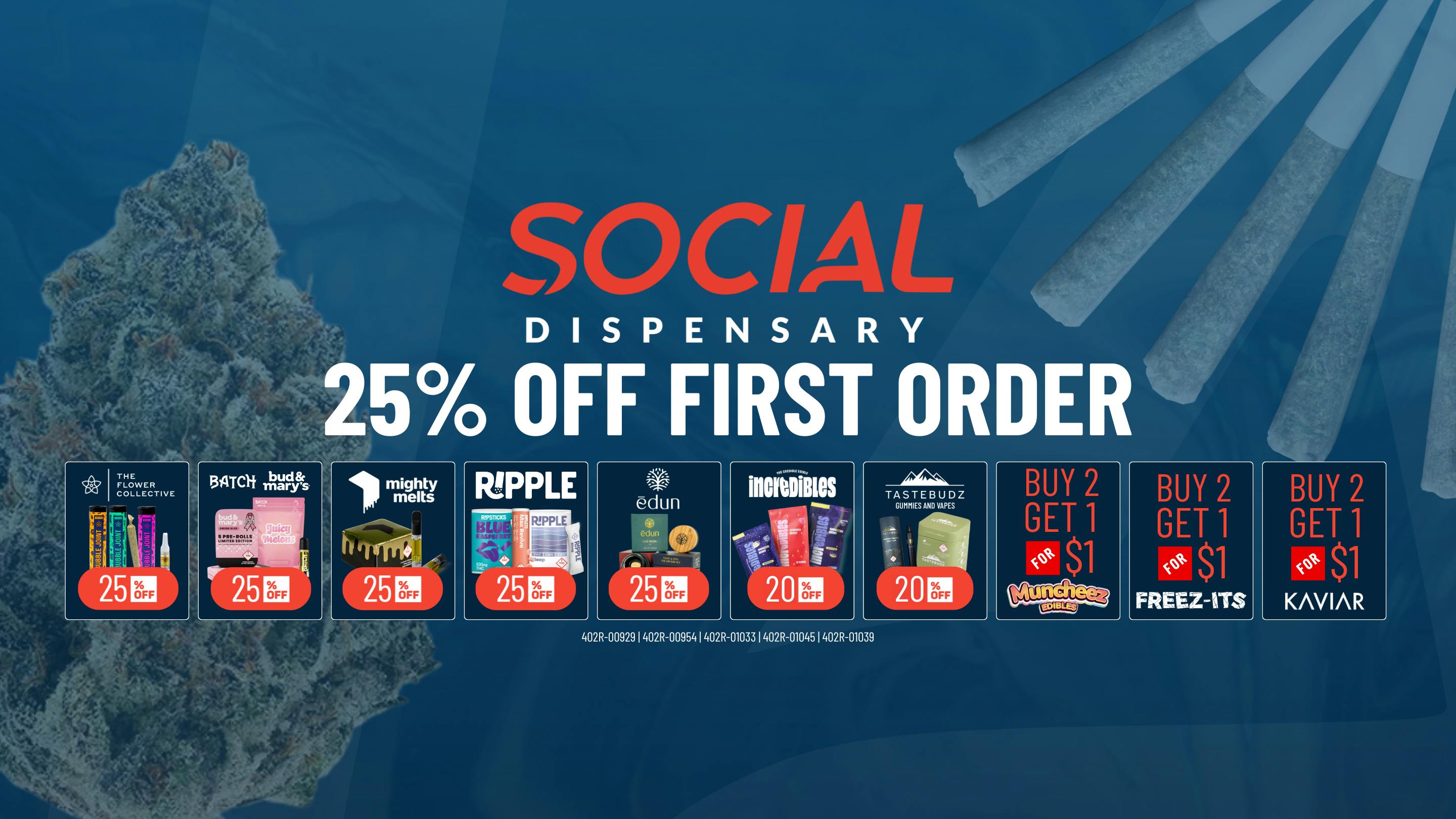 Social Cannabis Dispensary Reunion listing banner