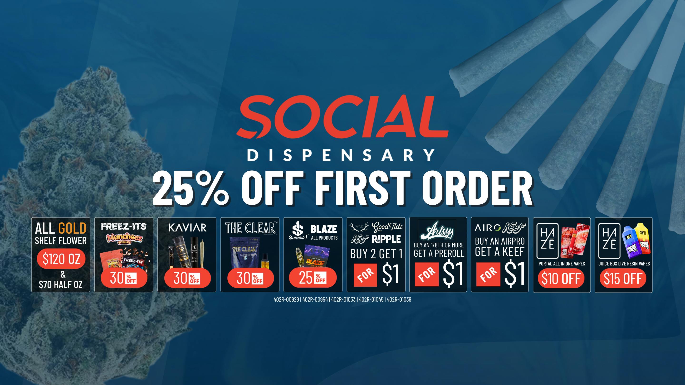 Social Cannabis Dispensary Reunion listing banner