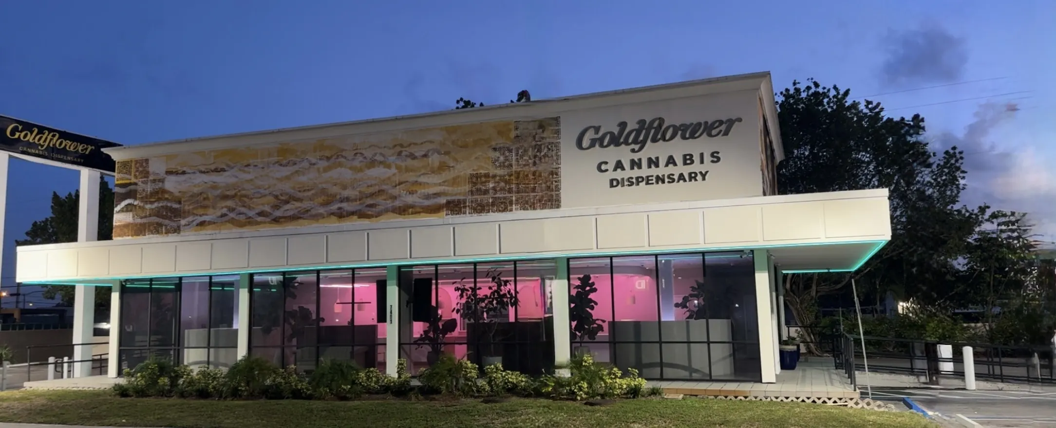 Goldflower Cannabis Miami listing banner