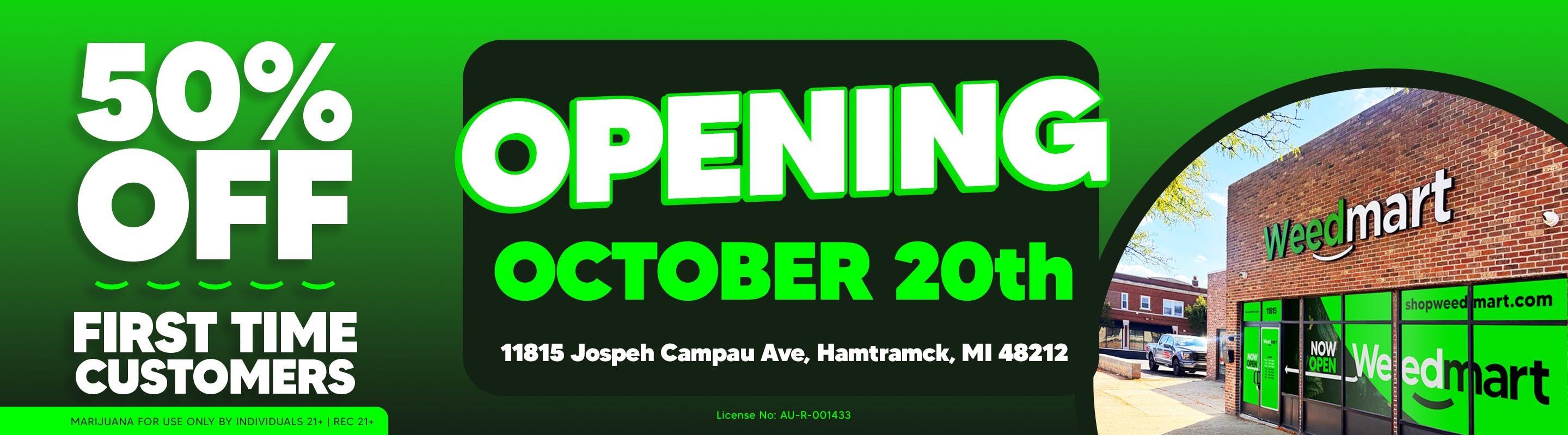 Weedmart - Hamtramck - Detroit listing banner
