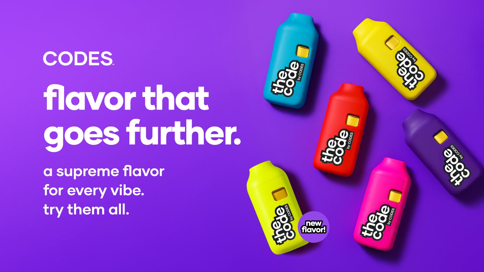 Codes - Taylor listing banner