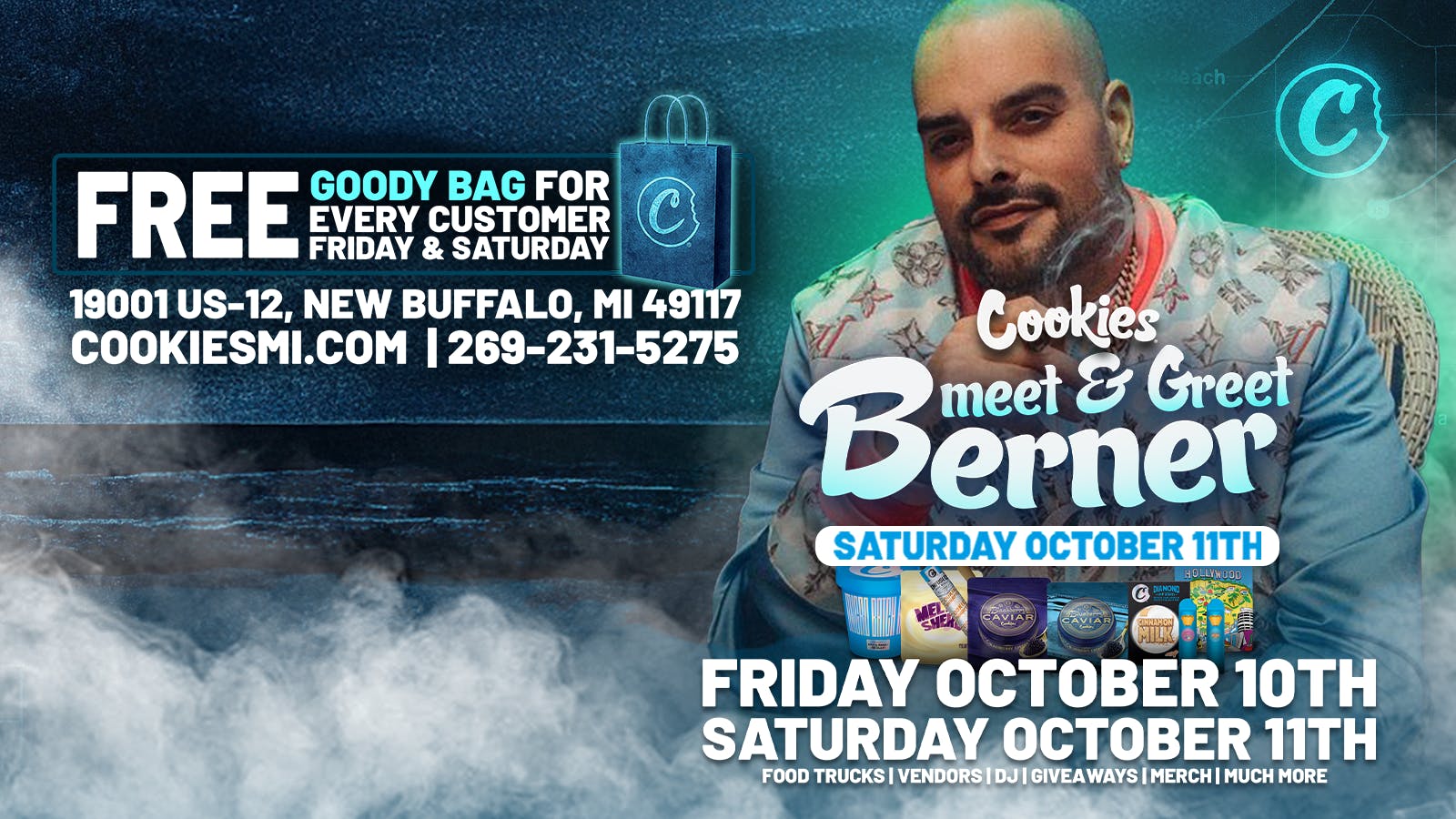 Cookies - New Buffalo listing banner