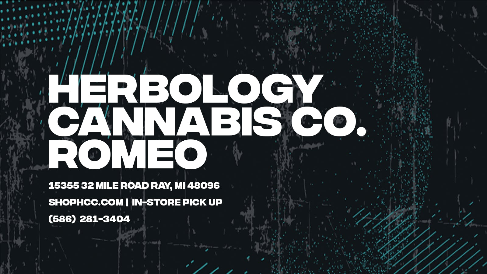 Herbology Cannabis Co - Romeo listing banner