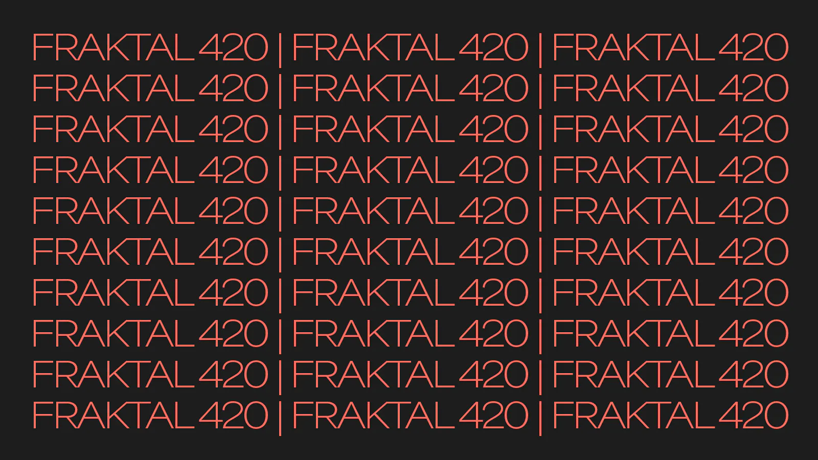 Fraktal listing banner
