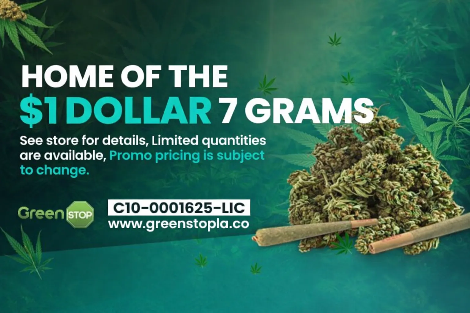 GreenSTOP listing banner