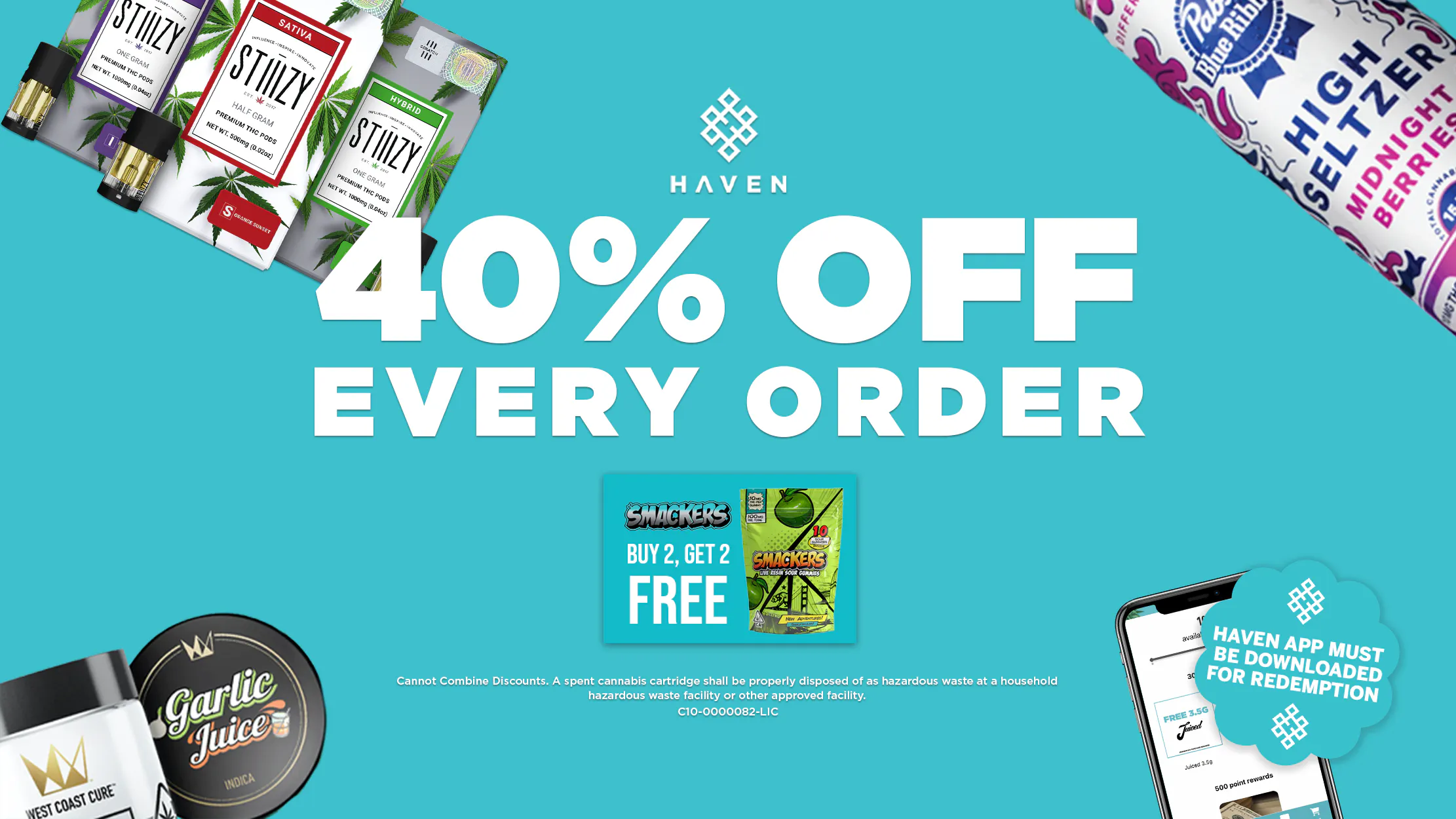 HAVEN Cannabis Marijuana and Weed Dispensary - Corona listing banner