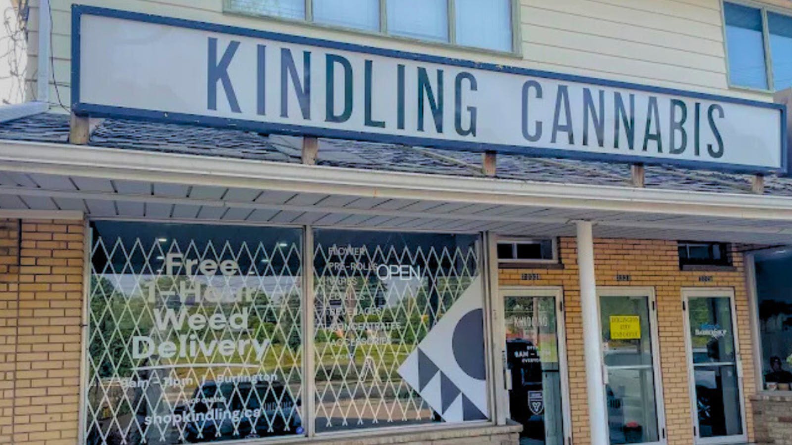 Kindling Cannabis - Burlington listing banner